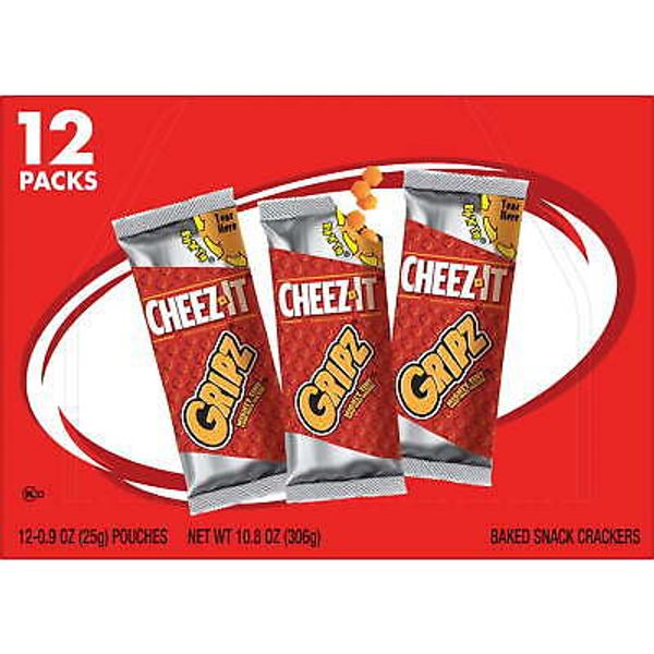 Tiny Baked Cheese Crackers, 12 Pack