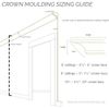 Ekena Millwork SAMPLE-MLD07X01TE Temple Chair Rail Moulding Samples, White
