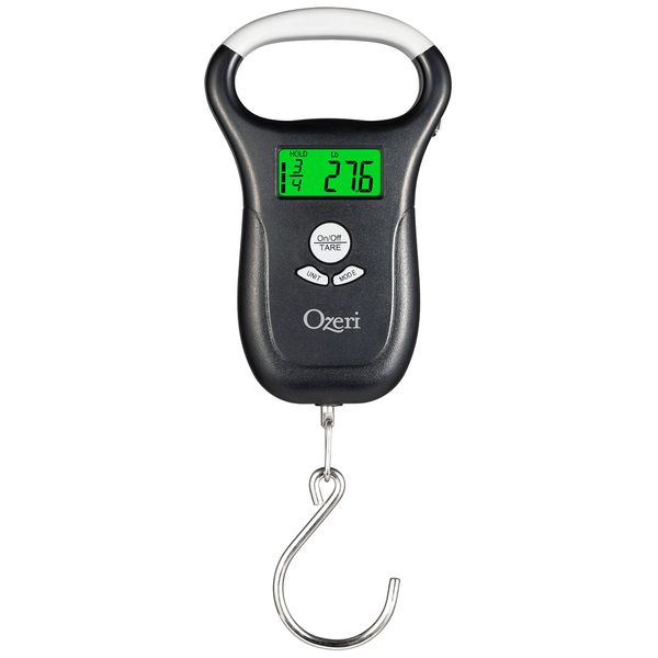 Ozeri LS2 Multifunction Propane Tank Scale and BBQ Gas Gauge, with Luggage and Fish Scale