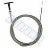 10ft Stop Choke Cable Piano Wire Control Bonnet Throttle Engine Fuel Commercial