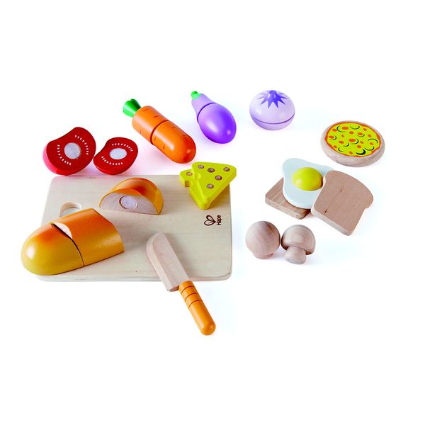 Hape Chef's Choice Wooden Play Food Basics Set