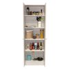 Multistorage Pantry Engineered Wood Pearl