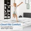Mattress Topper Twin Size, Cooling Extra Thick Breathable Viscose Made from Bamb