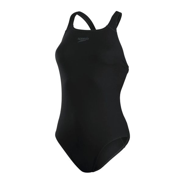 Speedo Women's Essential Endurance+ Medalist One Piece Swimsuit New Season, Black, 28 (UK 6)