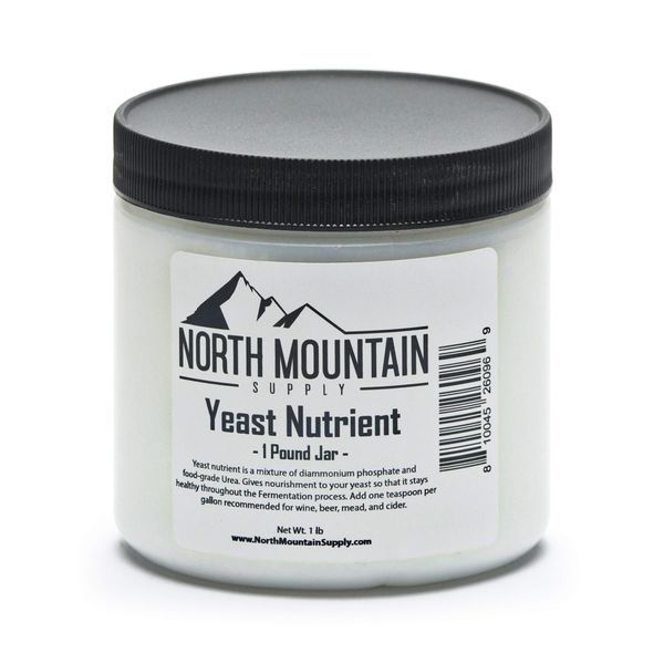 North Mountain Supply Food Grade Yeast Nutrient - 1 Pound Jar