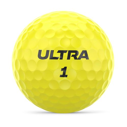 Wilson Staff Golf Balls Ultra Distance Two Piece Golf Ball 15 Balls Yellow