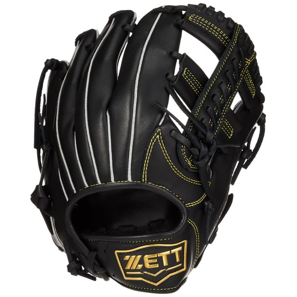 ZETT BRGB35520 Soft Steer All-Round Baseball Grab, Black (1900), Right Throw