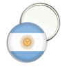 Argentina Flag - 77mm Round Compact Mirror