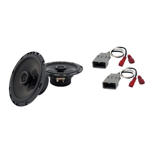 Harmony Audio HA-R65 Compatible with Honda Odyssey EX-L 2014-2015 Factory Front Door Speaker Replacement Package