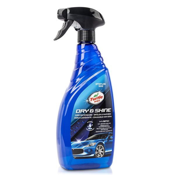 Turtle Wax Hybrid Dry & Shine Rinse Wax 750 ml