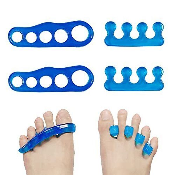 Toe Separator Corrector Spreader Stretcher Spacer Align Bunion Toes Straightener