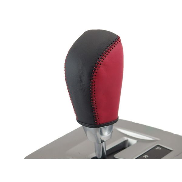 Tricolor EX 1BK3U31R1B1R Revogue Impreza XV Forester Red Black Leather x Red Stitching 3U-31 DIY Shift Knob Genuine Leather Rewinding Kit