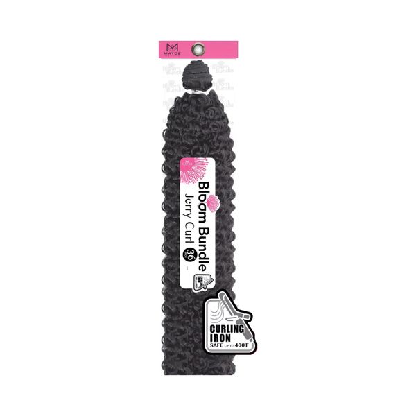 Mayde Beauty Bloom Bundle Weave JERRY CURL 36" (1)