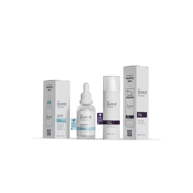 The Purest Solutions, Yoğun Nemlendirme ve Kırışıklık Karşıtı Onarıcı Bakım Seti (30ML + 30ML)