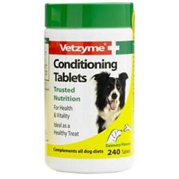 Vetzyme Dog Conditioning Tabletsx 240
