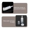 3 Pcs Fermentation Airlocks Transparent Wine Airlocks Multifunction Bubble Airlocks for Preserving Brewing and Making Wine