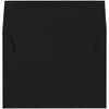 JAM PAPER A7 Invitation Envelopes - 5 1/4" x 7 1/4" - Smooth Black - 50/Pack