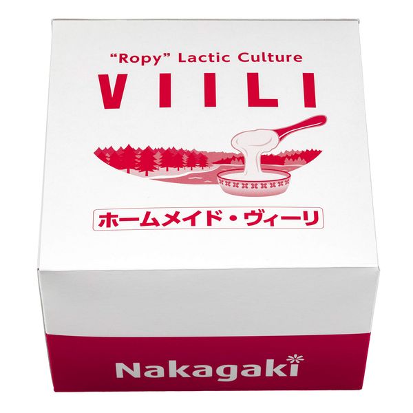 ホームメイドヴィーリ徳用ケース 種菌 中垣 食物繊維 EPS 粘る 伸びる ヨーグルト フィンランド 醗酵 手作り 家庭でつくる