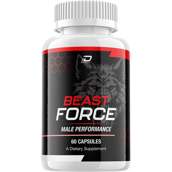 (1 Pack) Beast Force for Men Capsules – BeastForce Vitamin Complex Pills, Energy