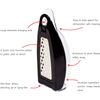 AnySharp ASMGBLK 3-in-1 Box Grater, Inoxidable, Black