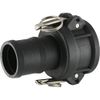 Kamlock Quick Coupling Socket with Hose Nozzle Type C 200 (Material: Polypropylene PP – Inner Hose Diameter: 50 mm)