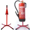 Fire Extinguisher Stand with Pole Red X-Foot