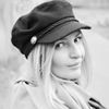 SUNTRADE Women's Baker Boy Wool Blend Newsboy Cap - Black