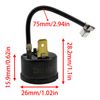 Dsjnf -1/6 HP (125W) Round Freezers Compressor Overload Protector Refrigerator Compressor Protector 1PCS