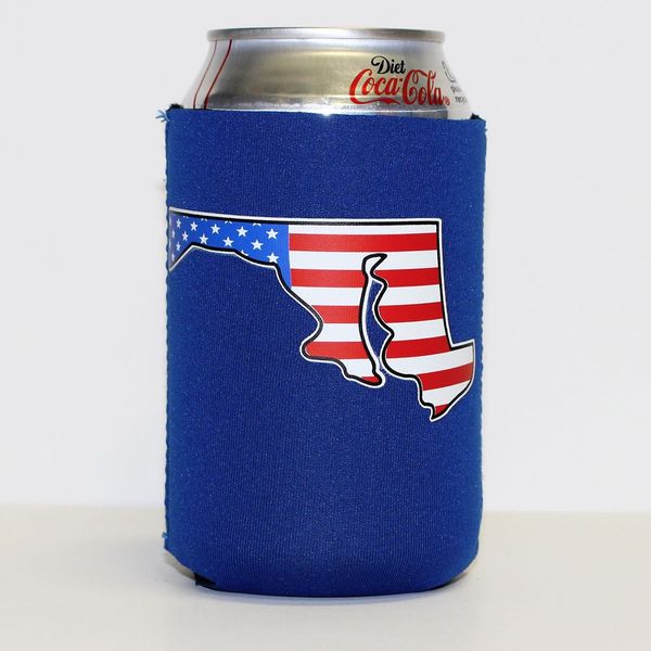 American State of Maryland (Blue) / Can Cooler - Blue / 1