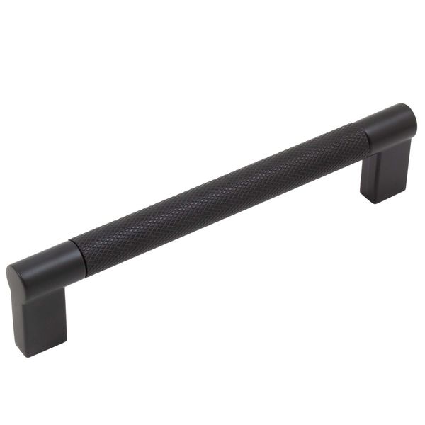 Urban Cabinet Pull, 128 Millimeters, Matte Black by Stone Harbor Hardware