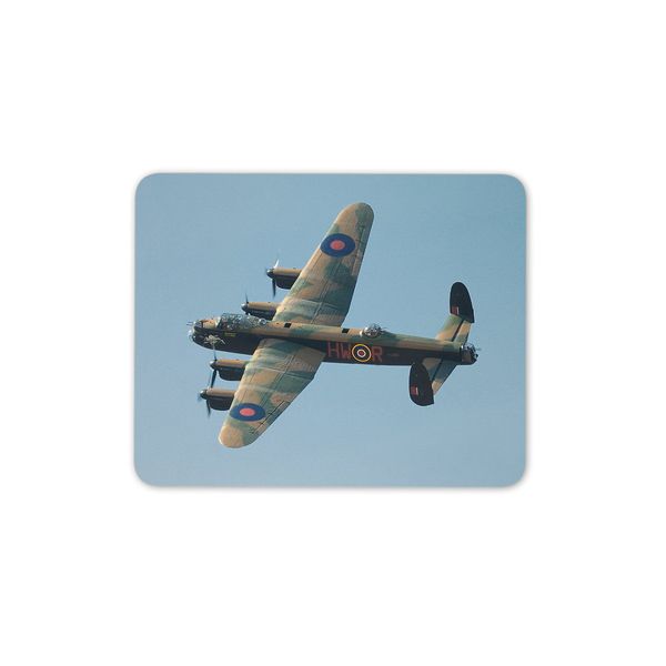 Destination Vinyl Ltd Avro Lancaster Bomber Mouse Mat Pad - War Plane Airplane Computer #13086