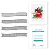 Spellbinders Make It Merry Sentiments Etched Dies from The Make It Merry Collection