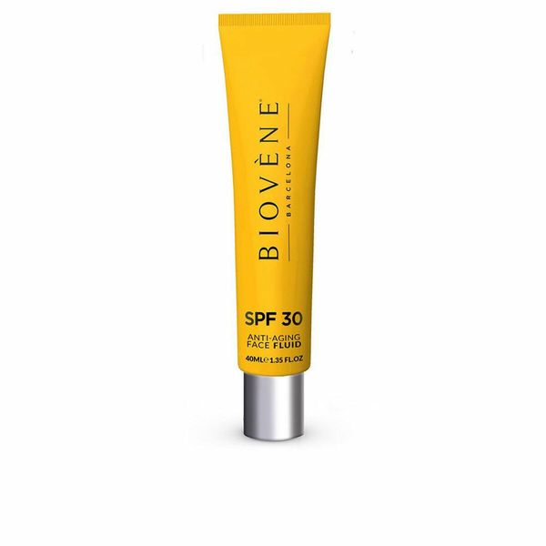 Biovene Hyaluronic Acid SPF30 Anti-Aging Face Fluid with Green Tea, N I A C I N, Organic Coconut