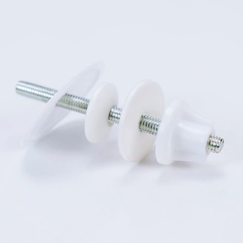Fanmitrk Toilet Seat Fittings-Toilet Seat Plastic Accessories,Replacement Accessories for Most Seat Hinges(XHJPART)