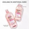Garnier SkinActive Micellar Water with Rose Water and Glycerin, Facial Cleanser & Makeup Remover, All-in-1 Hydrating, 13.5 Fl Oz (400mL), 1 Count (Packaging May Vary)