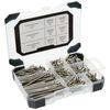 TIMCO A2 Stainless Steel Screws - Mixed Tray – 340 Screws - Silver