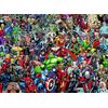 Clementoni 39411 Clementoni-39411-Impossible Puzzle-Marvel-1000 Pieces, Multi-Colour