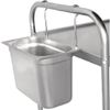Vogue CC179 Hanging Frame Stainless Steel Trolley Container