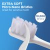 Frekare Extra Soft Toothbrushes for Adults, with 10000 Micro Nano Bristles, for Sensitive Teeth and Gum Recession (Compact Head, 6 Count)