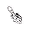 jewellerybox Sterling Silver Hamsa Hand Charm
