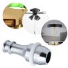 LNJBABAO 2 Pack Pull Cord Weight Handle Blind Pull Chrome Light Pull with Rubber Ring and Connectors for Shower/Bathroom/Toilet/Fan Switch