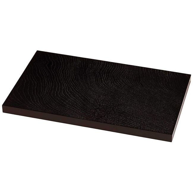 Yamaga Lacquerware Store, Wooden Flower Stand, Rectangle, Ebony Style, Lacquerware, Decorative Stand, Tokoma, Stylish, Made in Japan, Plank, Flower Stand, Ryokan, Hotel (No. 6)