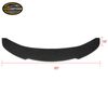 Universal V1 Style Black PU Front Bumper Lip Spoiler Splitter 65"*16"