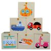 Toot Toot Square Children Storage Box Toy Organiser Foldable (Ship)