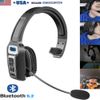 Trucker Wireless Headset Bluetooth 5.2 Earpiece Mic Earpad with Noise Cancelling