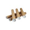 Globe Packaging 10 x A2 QUALITY POSTAL TUBES POSTER 460mm x 50mm ROLLS + END CAPS