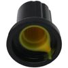 30 Pack Mixed Colour 6mm Splined AG2 Rotary Control Knobs Black Body Audio/Guitar/Mixer Knob