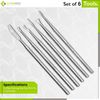 Cynamed Professional Precision Carving Tools Set - 6-Piece- Sculpting, Modeling