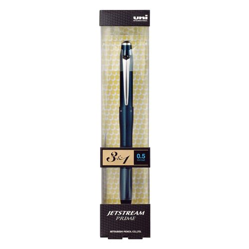 Mitsubishi Pencil MSXE4500005D.9 Multifunction Pen Jetstream Prime 3&1 0.5 Dark Navy Easy Writing