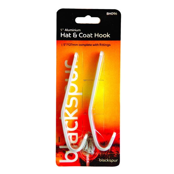 Blackspur BB-BH096 Aluminium Hat and Coat Hook Set